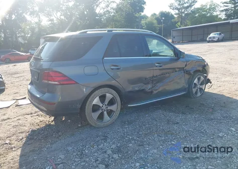 2017 Mercedes-Benz Gle z USA, uszkodzony, nr VIN 4JGDA5JB0HA879237
